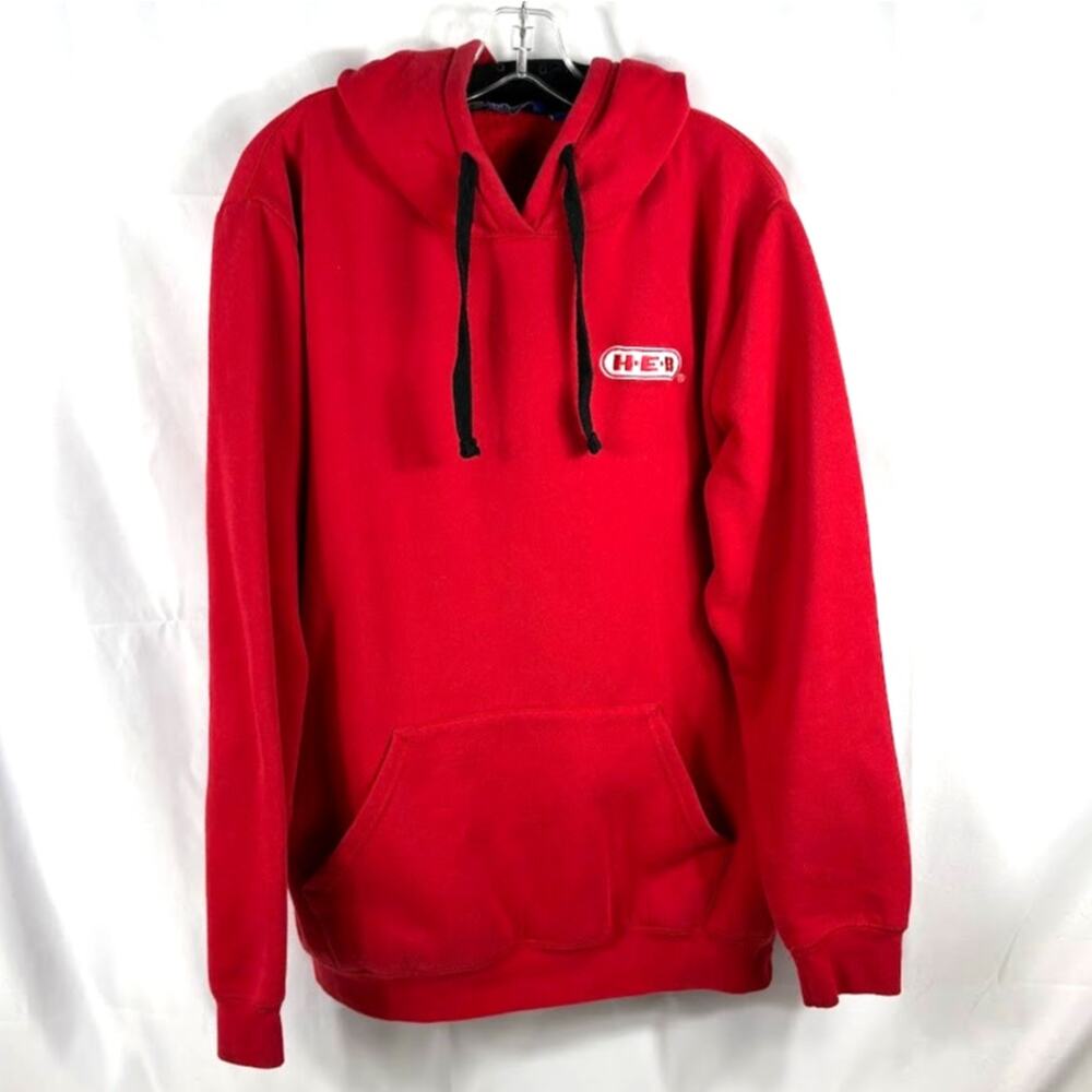 H-E-B XL Pullover Hoodie Work Uniform